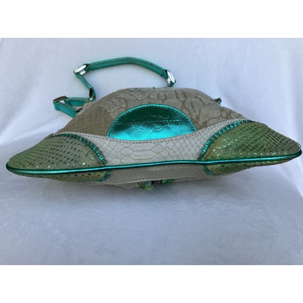Spencer & Rutherford Vintage Mixed Media Eclectic Purse Bag